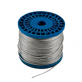 Трос стальной в оболочке PVC 3/4мм Трос стальной в оболочке PVC 3/4мм