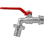 Кран шар водоразборный со штуцером 3/4" ручка Кран шар водоразборный со штуцером 3/4" ручка