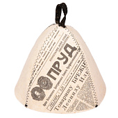  Шапка для бани и сауны "Пруд" "Нot Pot", войлок 