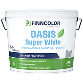 Краска для потолков Finncolor OASIS SUPER WHITE 9л