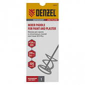 Миксер для красок и штукатурных смесей 120х600мм SDS+ Denzel Миксер для красок и штукатурных смесей 120х600мм SDS+ Denzel