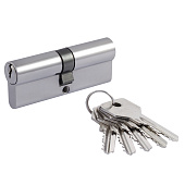 Цилиндр ключ/ключ МЦ-ECO-STD-Z-Л-80 (40-40) (хром) Нора-М Цилиндр ключ/ключ МЦ-ECO-STD-Z-Л-80 (40-40) (хром) Нора-М