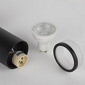  Светильник настенно-потолочный спот ЭРА OL23 BK MR16/GU10, черный 