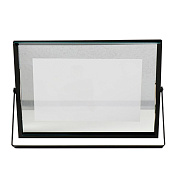 Фоторамка 10х15 металл Лофт Строгие линии чёрная 157х21х1 9910754 Фоторамка 10х15 металл Лофт Строгие линии чёрная 157х21х1 9910754