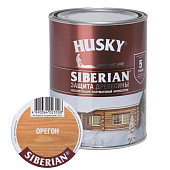 Антисептик HUSKY SIBERIAN полуматовый орегон 0,9л