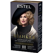 Краска для волос ESTEL ВЕЛИКАЯ 8/0 светло-русый Арт. EV8/0 Краска для волос ESTEL ВЕЛИКАЯ 8/0 светло-русый Арт. EV8/0