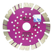  Диск алмазный 125х22,2мм, турбо, сухое резание, TRIO-DIAMOND Tractor, железобетон 