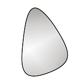  Зеркало Дорда 60х90 с черной окантовкой Континент 