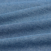  Наволочка SL Home "Деним" 70х70+2 см, цв.синий, 100% жатый хлопок 10245434 