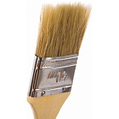  Кисть плоская Стандарт 50мм, натуральная щетина, деревянная ручка 