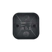 Розетка компьютерная накладная RJ45 cat 5e, цвет сталь, IEK GLORY