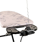 Гладильная доска Haushalt P HP1T/F flowers, термопластик, тефлон 122х40 Гладильная доска Haushalt P HP1T/F flowers, термопластик, тефлон 122х40