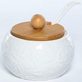 Сахарница SIMPLY LIFE РОЗА с ложкой 250мл 193-48023 Сахарница SIMPLY LIFE РОЗА с ложкой 250мл 193-48023