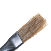 Кисть круглая тонкая 11мм, натуральная щетина, деревянная ручка, STAYER №10 Кисть круглая тонкая 11мм, натуральная щетина, деревянная ручка, STAYER №10