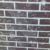  Огнеупорный лист 1200х600х10мм Декор кирпич шоколад /ОгнеупорОFF 