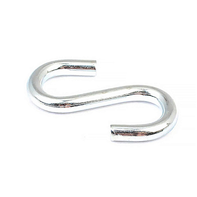 Крючок S-обр. 4мм (4 шт) Крючок S-обр. 4мм (4 шт)