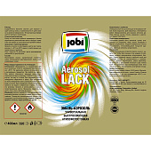 Эмаль аэрозольная алкидная глянцевая зеленая RAL 6029 JOBI 520мл
