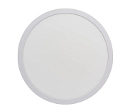 Светильник настен-потол накладной LED SDL 24вт 4000К круг белый (280х28мм) /Smartbuy