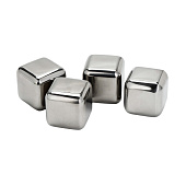 Камни для виски, набор 4 шт., 2.7х2.7 см 