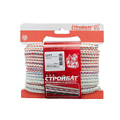  Шнур полипр.вязаный  6,0 мм  (цветной 15 м) 