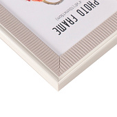 Фоторамка 10х15 пластик Полосатая текстура олива белая 133х188 10723994 Фоторамка 10х15 пластик Полосатая текстура олива белая 133х188 10723994