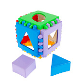 Игрушка развивающая Куб логический маленький, И-3928