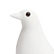  Сувенир полистоун "Птица" белая 28х23,5 см   7077036 