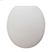 Сиденье для унитаза мягкое BR белое Сиденье для унитаза мягкое BR белое