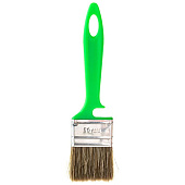 Набор кистей Работы по дереву, смешанная щетина, зеленая пластиковая ручка, АКОР Набор кистей Работы по дереву, смешанная щетина, зеленая пластиковая ручка, АКОР