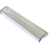 Свечи витые "Нежность" 2шт 15 см, цвет белый Свечи витые "Нежность" 2шт 15 см, цвет белый