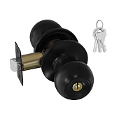 Ручка-защелка ЗШ-01 ключ фиксатор, черный Ручка-защелка ЗШ-01 ключ фиксатор, черный