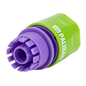  Соединитель пластмассовый быстросъемный для шланга 1/2" PALISAD,арт. 66135 