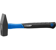  Молоток слесарный 1000г, фибергласовая обрезиненная рукоятка, квадратный боек, ЗУБР 