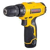  Дрель-шуруповерт аккумуляторная Eurolux ДА-12-1, 12В Li-ion, 25Нм, 1 АКБ (1,5Ач) 