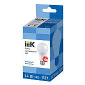 Лампа LED 11Вт Е27, груша, 6500К холодный IEK Лампа LED 11Вт Е27, груша, 6500К холодный IEK