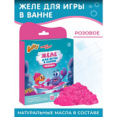  Желе для игры в ванне детское Baffy КУПАЙСЯ ВЕСЕЛО! Розовое 185г 