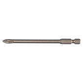 Биты Phillips. 100мм,тип хвостовика Е 1/4", 1 шт. в блистере РН2/Kraftool EXPERT