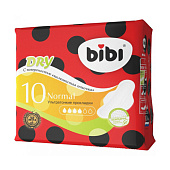  Гигиенические прокладки  BiBi Normal Dry Ультра лля критических дней 10шт. 