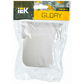 Выключатель накладной 1 клавиша, цвет сталь, IEK GLORY Выключатель накладной 1 клавиша, цвет сталь, IEK GLORY