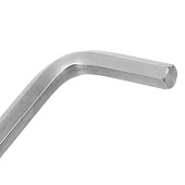 Ключ имбусовый HEX, 7мм, 45x, закаленный, никель// Сибртех Ключ имбусовый HEX, 7мм, 45x, закаленный, никель// Сибртех