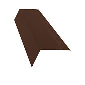 Планка карнизная 0,4х100х65 L=2м (RAL 8017 Шоколадно-коричневый) Планка карнизная 0,4х100х65 L=2м (RAL 8017 Шоколадно-коричневый)