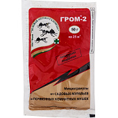 Гром-2 от муравьев и почвенных мошек, 50 гр, ЗА Гром-2 от муравьев и почвенных мошек, 50 гр, ЗА