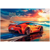  Альбом-тетрадь для рисования 20л. Апплика Суперавто, С2951-17 