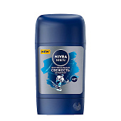 Дезодорант стик NIVEA мужской Экстремальная свежесть 50мл Дезодорант стик NIVEA мужской Экстремальная свежесть 50мл