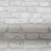 Обои 1.06х10м Mattoni арт. HC72584-11 Серый /HomeColor Обои 1.06х10м Mattoni арт. HC72584-11 Серый /HomeColor