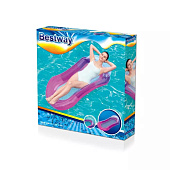  Шезлонг надувной для отдыха на воде Bestway Aqua Lounge 160х84см, 2цвета  арт.43103 