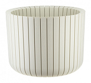  Кашпо "Шато" D380мм 29,0л Белый ротанг М3040 