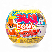  Детский бурлящий шар Звер бомб тропик (с игрушкой) 130г 04243 