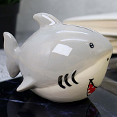 Копилка керамическая Акула/Shark Копилка керамическая Акула/Shark