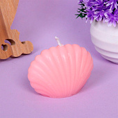 Свеча "Морская ракушка" 6х4,5, Розовый Свеча "Морская ракушка" 6х4,5, Розовый